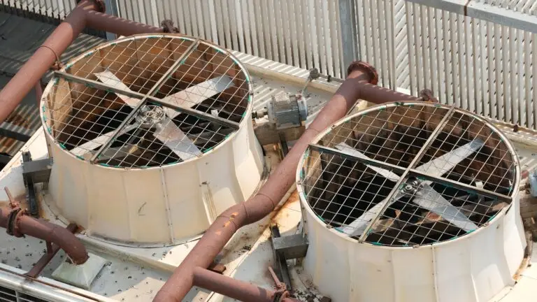 Commercial,Hvac,Units,On,Rooftop,Of,A,Residential,Building